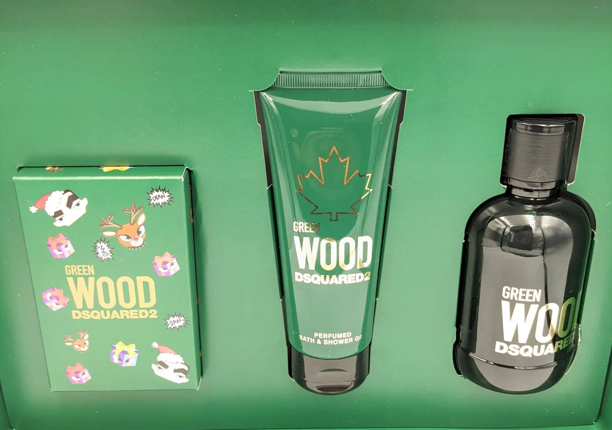 Green Wood Eau de Toilette 100 ml + Shower Gel Set 100 ml